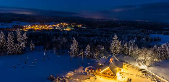 Biathlon & Hüttenabend