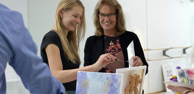 Paint Mal Team Event Workshop Kreativ