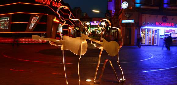 Die Beatles in St. Pauli
