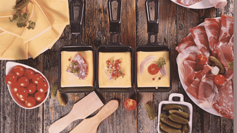 Raclette-Arrangement