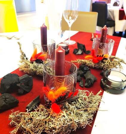 Wir dekorieren Ihre Weihnachtsfeier