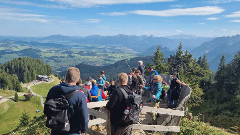 Gipfelglück im Team - gemeinsam zu Ziel