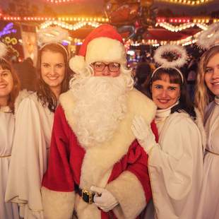 Weihnachtsmann, Nikolaus, Engel