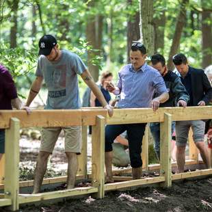 Das gehört dazu. Kombi Barfußpark und Baumkronenpfad Beelitz