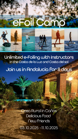 eFoil Camp Andalusien - 8 unvergessliche Tage