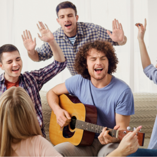 Gemeinsames Singen als Teamevent