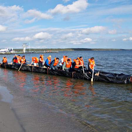 Gemeinsam in einem Boot in Boltenhagen