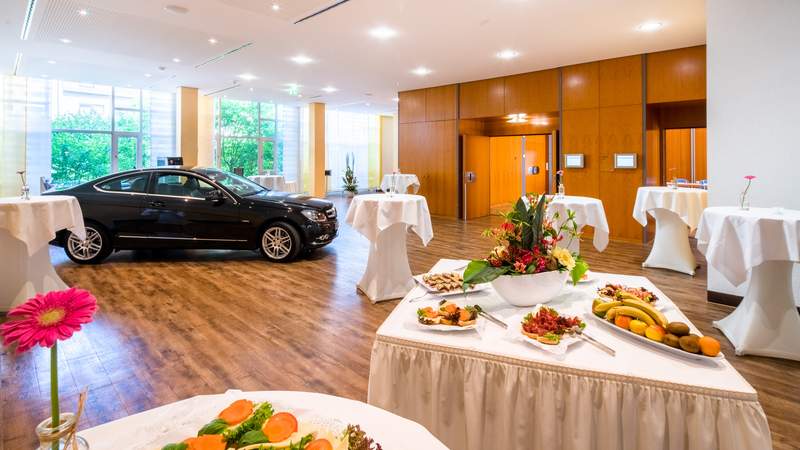 Foyer Foyer mit Auto