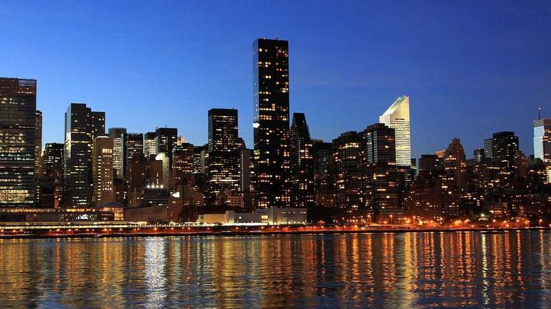 NYC by night