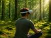 Waldbaden, Gesundheit, Entspannung, BGM, VR, Virtual Reality, Health Tech
