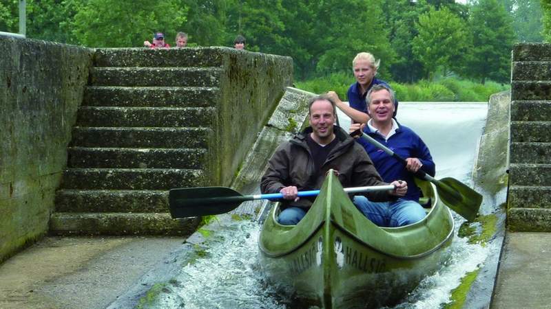 Kanutour Erlebnis Ausflug betriebsausflug Lüneburger-Heide Celle