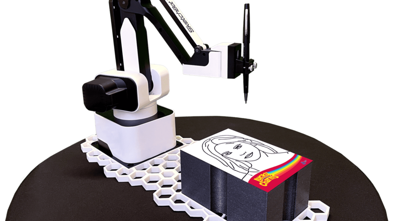 SKETCHBOT - Die KI-Roboter Aktion