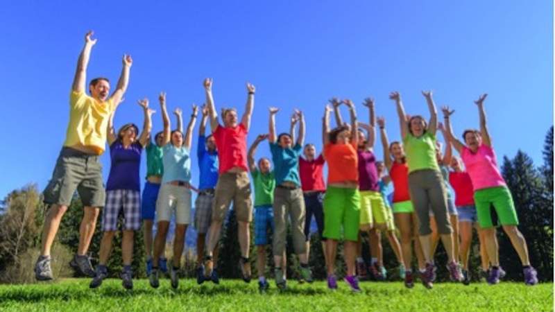 Teamevent in den Bergen