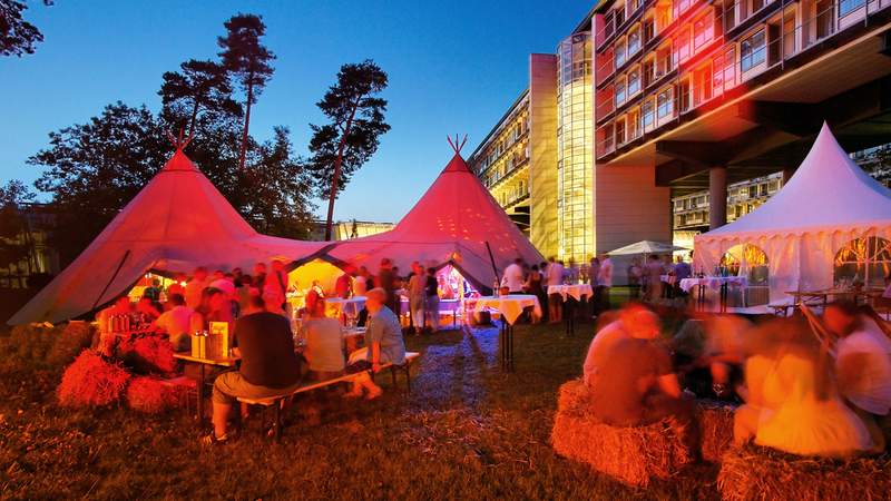 Outdoor Tipi Camp