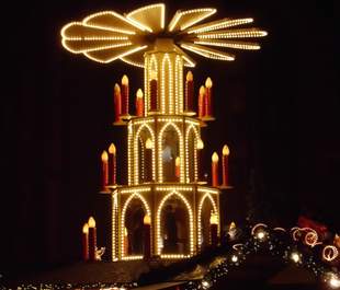 Auf dem Weihnachtsmarkt Weihnachtsrallye