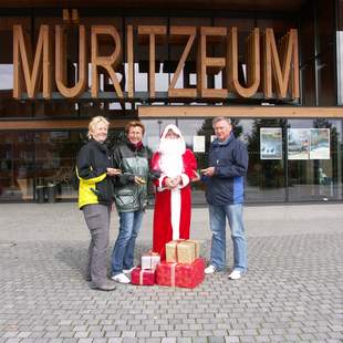 Weihnachtsmann Jagd Aktive Weihnachtsfeier Olympiade - Müritz