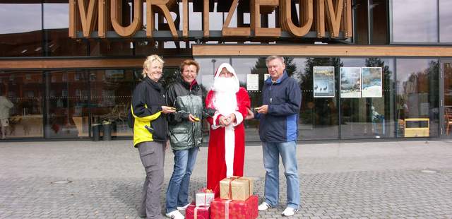 Weihnachtsmann Jagd Aktive Weihnachtsfeier Olympiade - Müritz