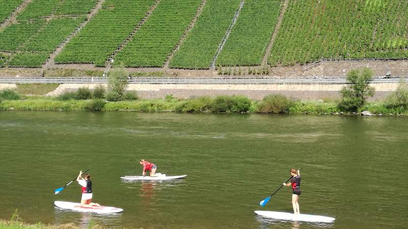 Stand Up Paddling Mosel