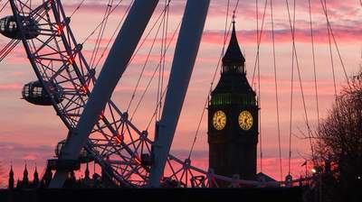 Incentive Reise Gruppenreise Grossbritannien London Eye bei Nacht