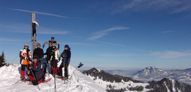 Schneeschuhwandern in den Allgäuer Alpen