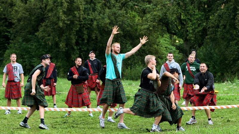 Highland Games – Teambildung im Schottenrock