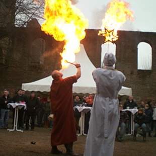 Weihnachtsfeier mit Esprit und Ritterschmaus