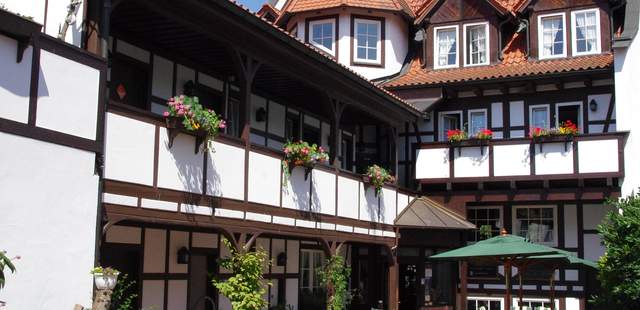 Biergarten / Eingang