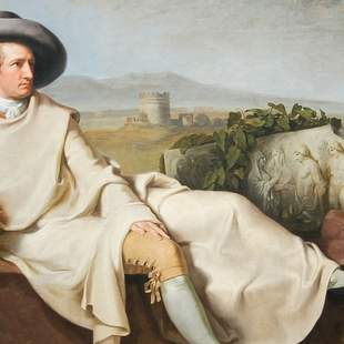 Johann Wolfgang con Goethe Bildnis