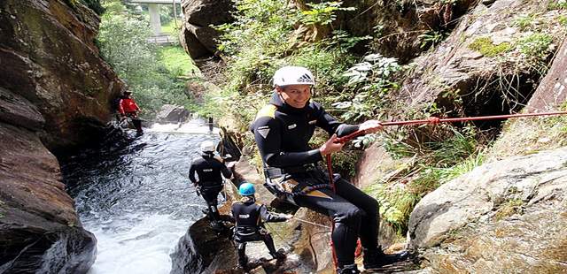 Cayoning mit BBQ im Ötztal oder am Gardasee