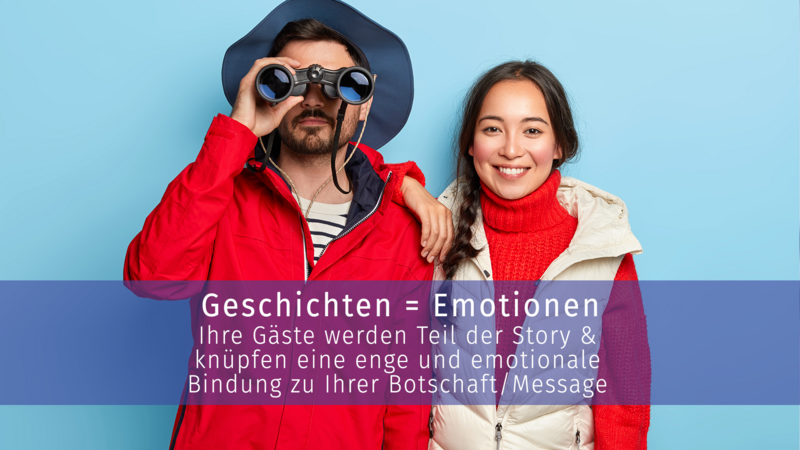 Storys sorgen für Emotionen Storybasierte individuelle Crowd Experience