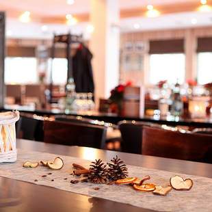 Tischdeko Restaurant Weihnachten Weihnachtsevent Klassisch mit Menu
