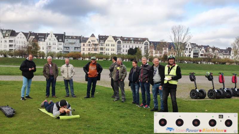 Segwayfahrt, Rätselspaziergang, LaserBiathlon