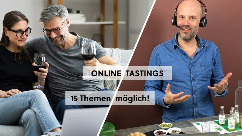 Online Tastings mit TRY FOODS Online Tasting, Teambuilding