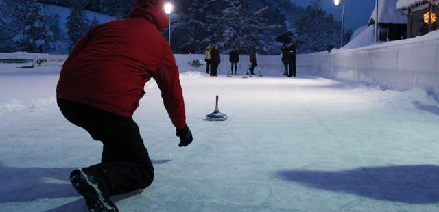 Eisstockschießen Team-Event