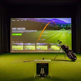 Tagen und Golfen Sommer und Winter