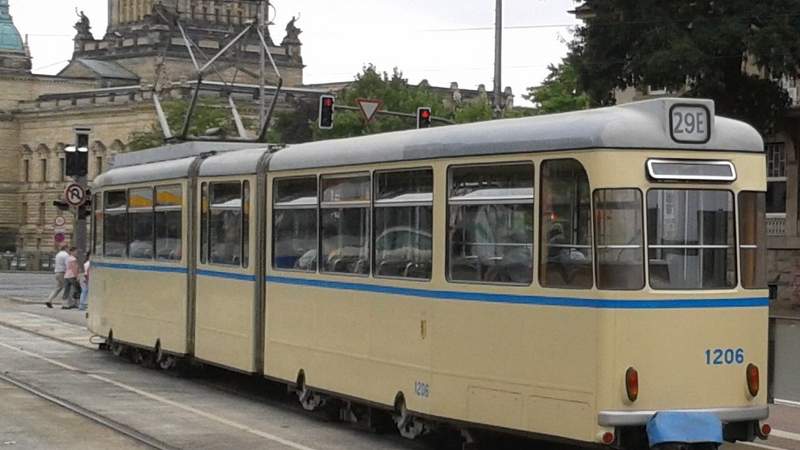 Stadtrundfahrt in Leipzig mit per Tram