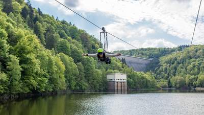 Titan, Zipline, Hängebrücke, Harz