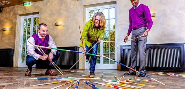 Mikado Spiel Teamevent