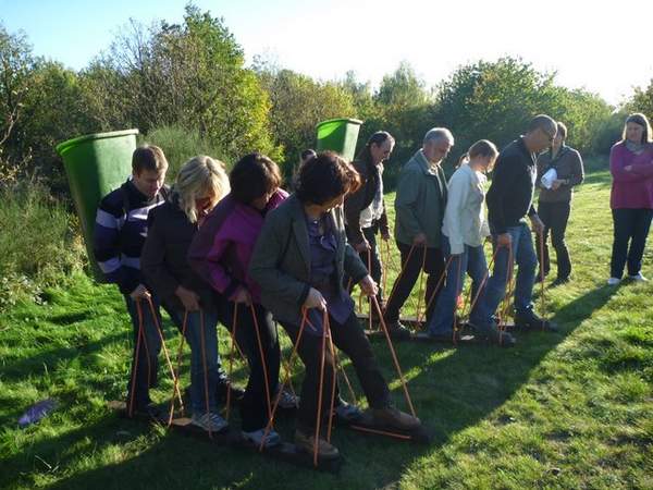 Outdoor Teamolympiade Erlebnisparcours