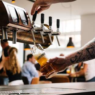 Teamevent in der Bio-Brauerei
