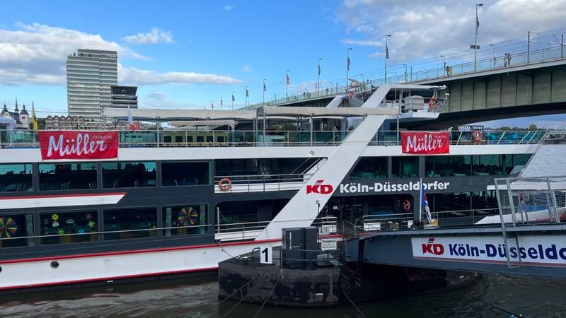 Stadt-Erlebnis mit Schifffahrt in Köln