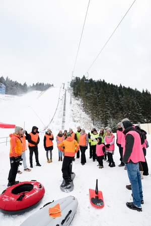Einfürhung Funsportgeräte Schneestürmer