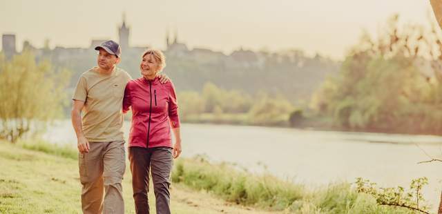 Wandern am Neckar bei Bad Wimpfen Wandern am Neckar bei Bad Wimpfen