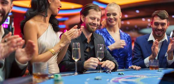 Stimmungsvolle Casino Night
