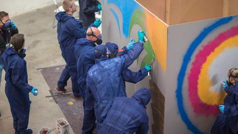 Graffiti, Teambuilding, Teamevent, Workshop