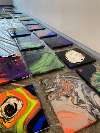 Fluid Art Workshop - Malen im Team