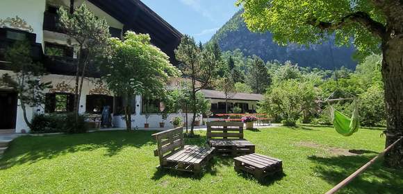 Grillen, BBQ, Salat, Buffet, Pension, Garten, Outdoorfläche