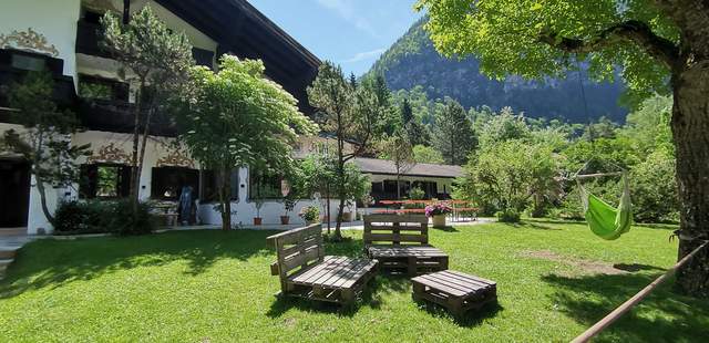 Grillen, BBQ, Salat, Buffet, Pension, Garten, Outdoorfläche