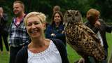 workshop mit greifvogel und eulen