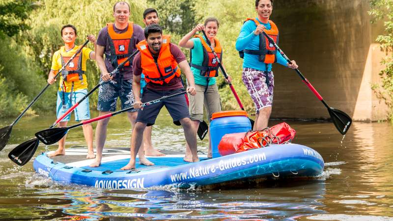 Team-SUP Gruppen SUP Betriebsausflüge & Incentives